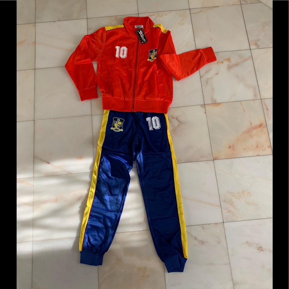 Kids Soccer inspired Tracksuit